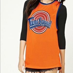 Forever 21 TuneSquad Orange Jersey